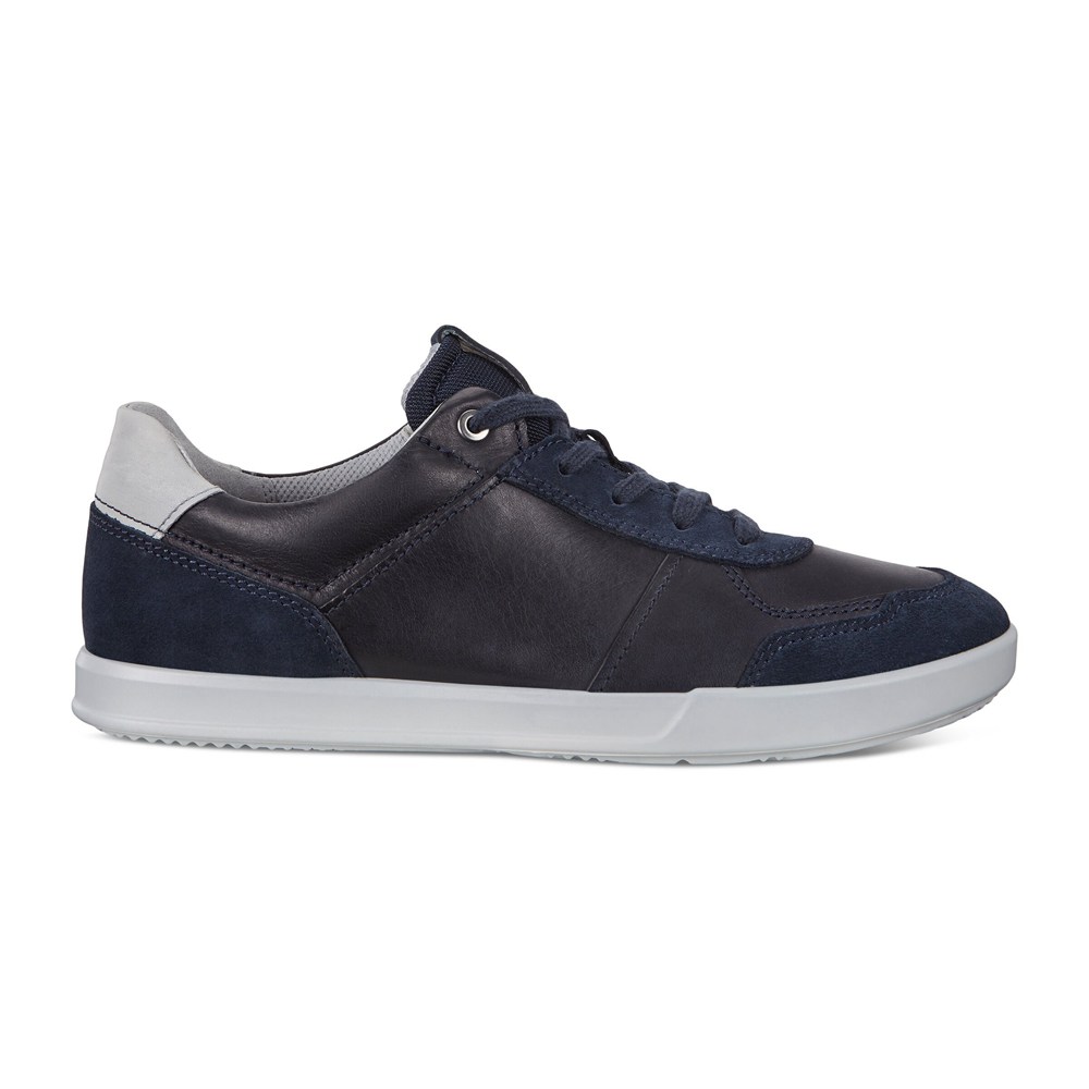 ECCO Mens Sneakers Navy - Collin 2.0 - HND-738920